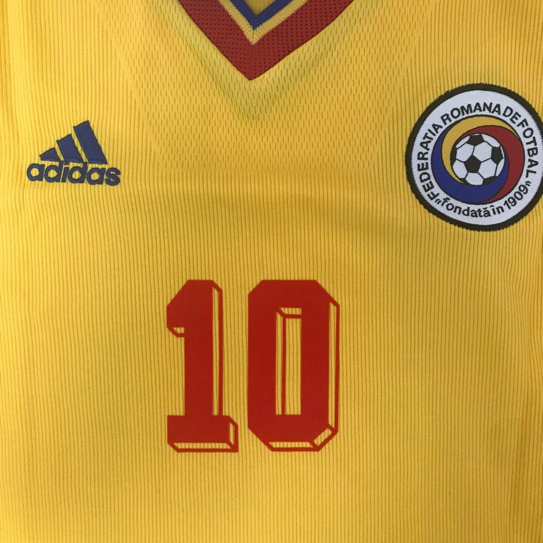 ★新品タグ付き★1998年 ルーマニア代表 ユニフォーム　ハジ選手　背番号10