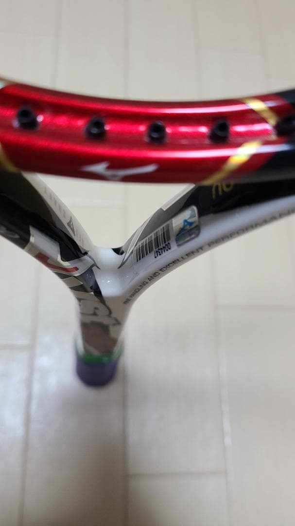 ソフトテニスラケット　ミズノ xyst zz