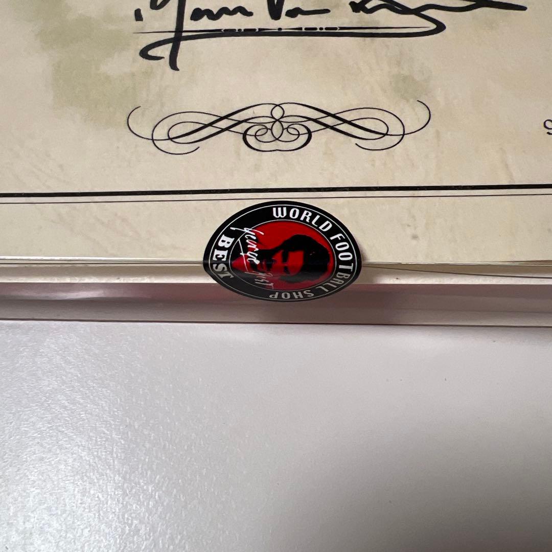 ※値下不可　マルコ・ファン・バステン ACミラン　サイン入りユニ　激レア