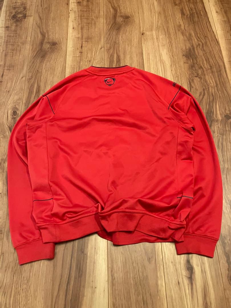 アーセナルFC Nike スウェット 赤 古着　ナイキ　プレミアリーグ