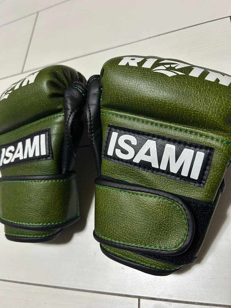 ISAMI RIZIN オープンフィンガーグローブ Mサイズ