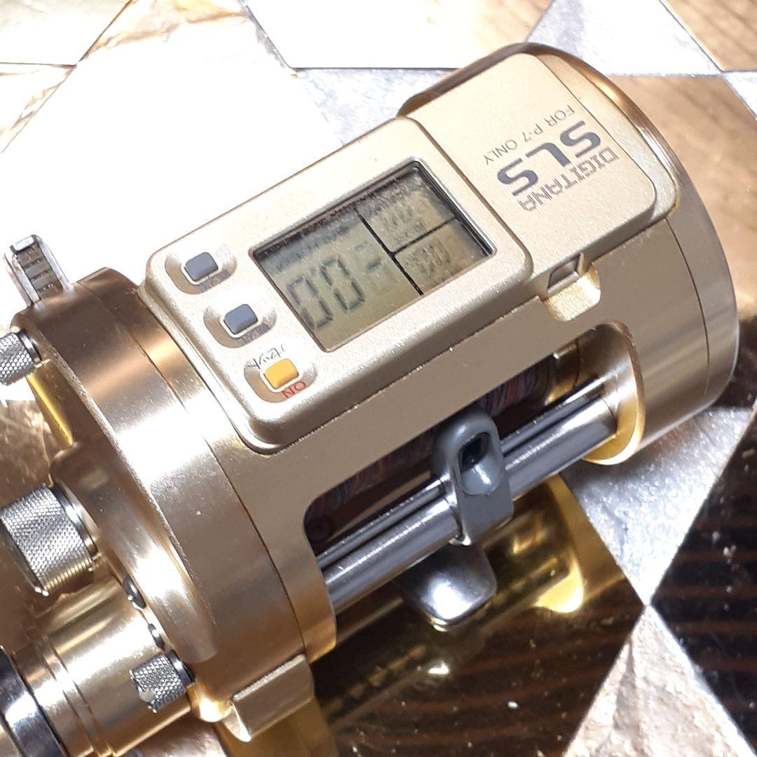 シマノ カルカッタ デジタナSLS 3000 船用 タイラバ ベイトリール 美品