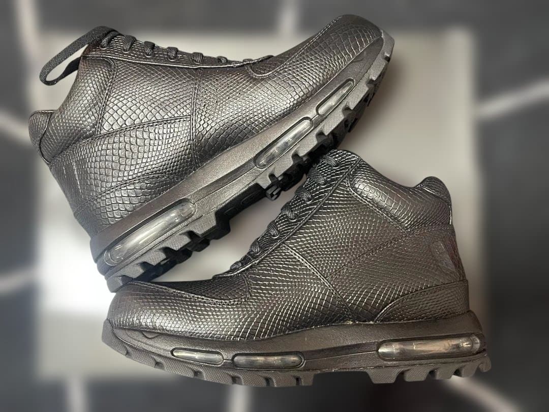 Supreme × Nike Air Max Goadome \"Black\"