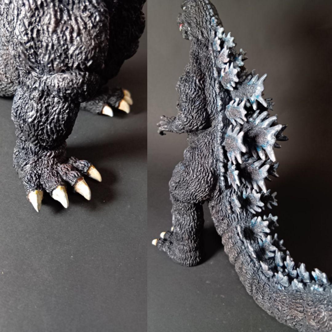 海洋堂　ゴジラ（1984）1/400ミドルサイズソフビキット　塗装完成品