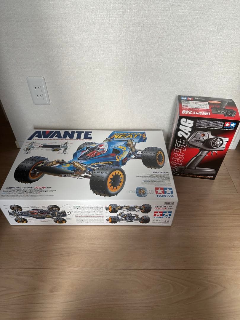 AVANTE 1/10 タミヤ　アバンテ未使用品　ファインスペック2.4Gセット