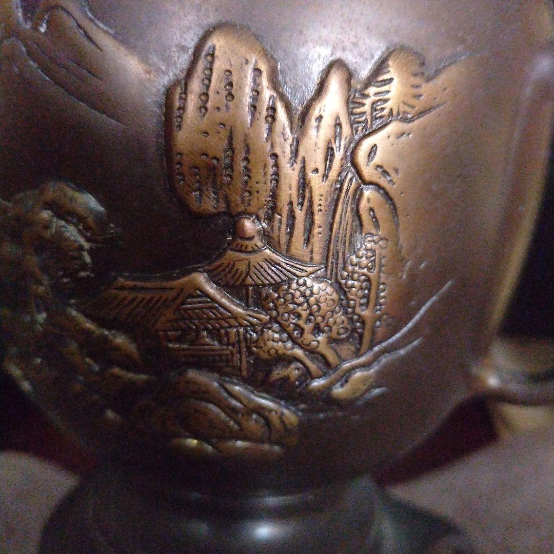 銅、うすばた　華道、床の間飾り