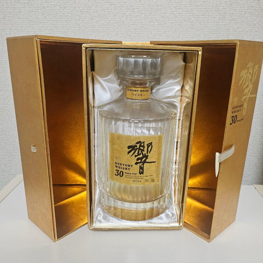 響30年　空瓶　金花 観音開き