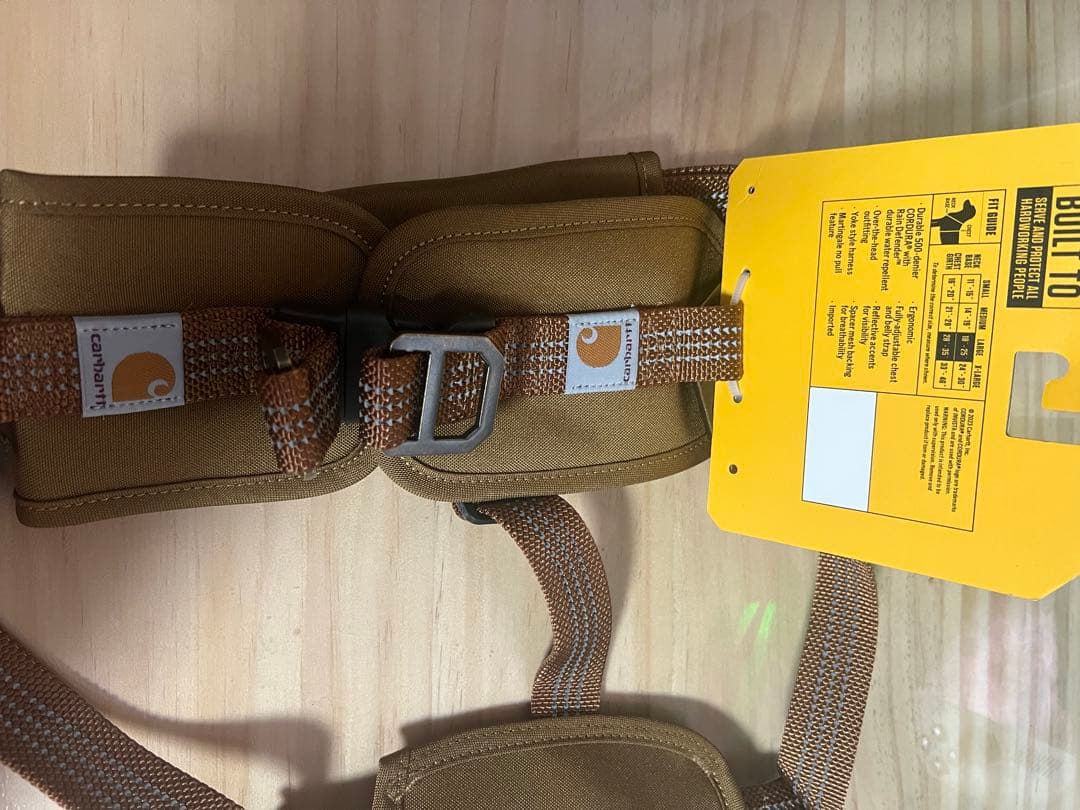 新品 Carhartt ハーネス ブラウンL