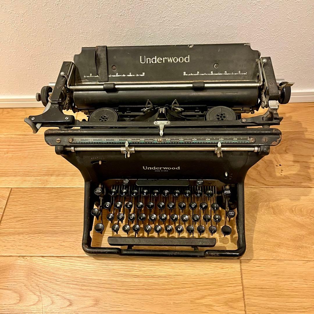【アンティーク】UnderWood(アンダーウッド)タイプライター【実働】