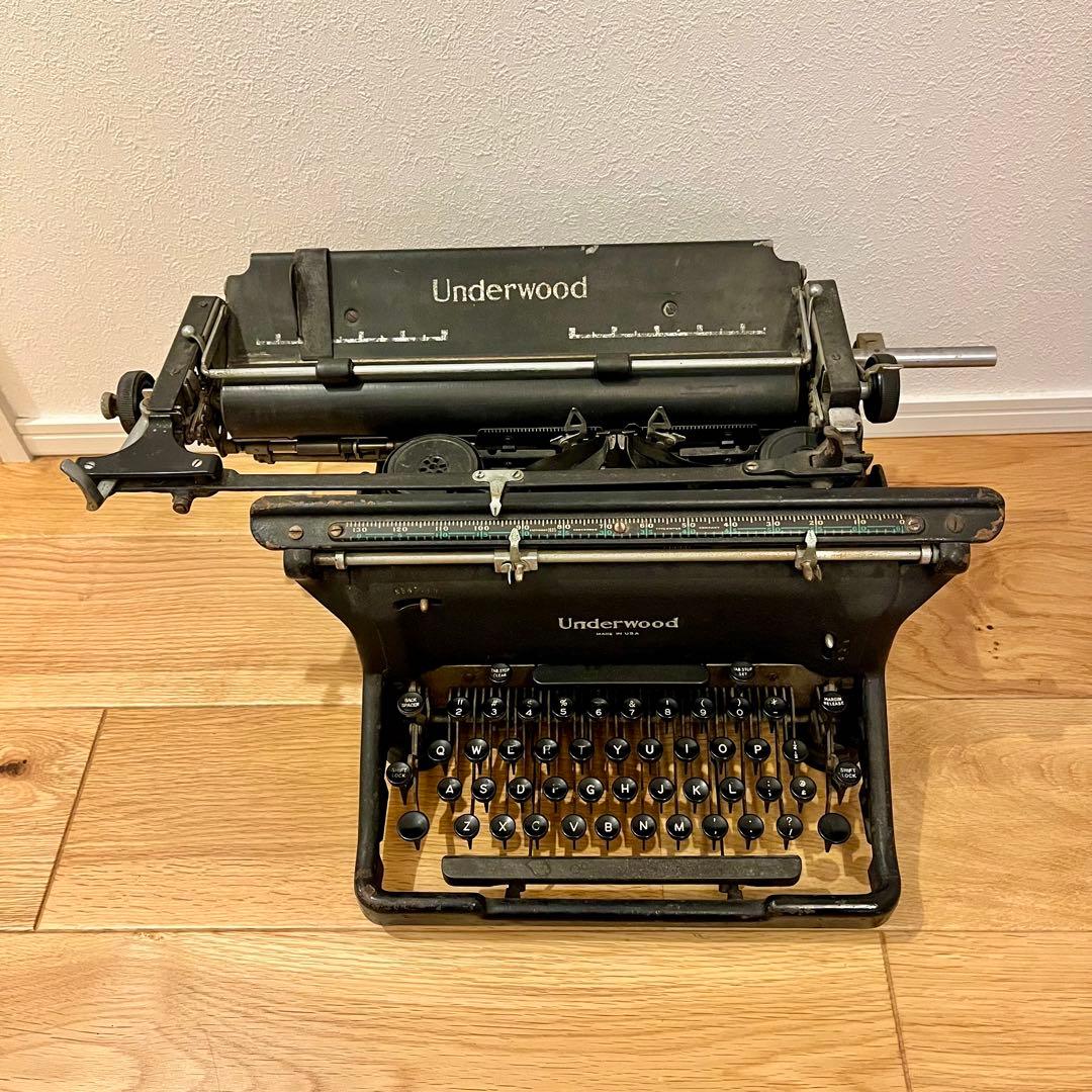 【アンティーク】UnderWood(アンダーウッド)タイプライター【実働】