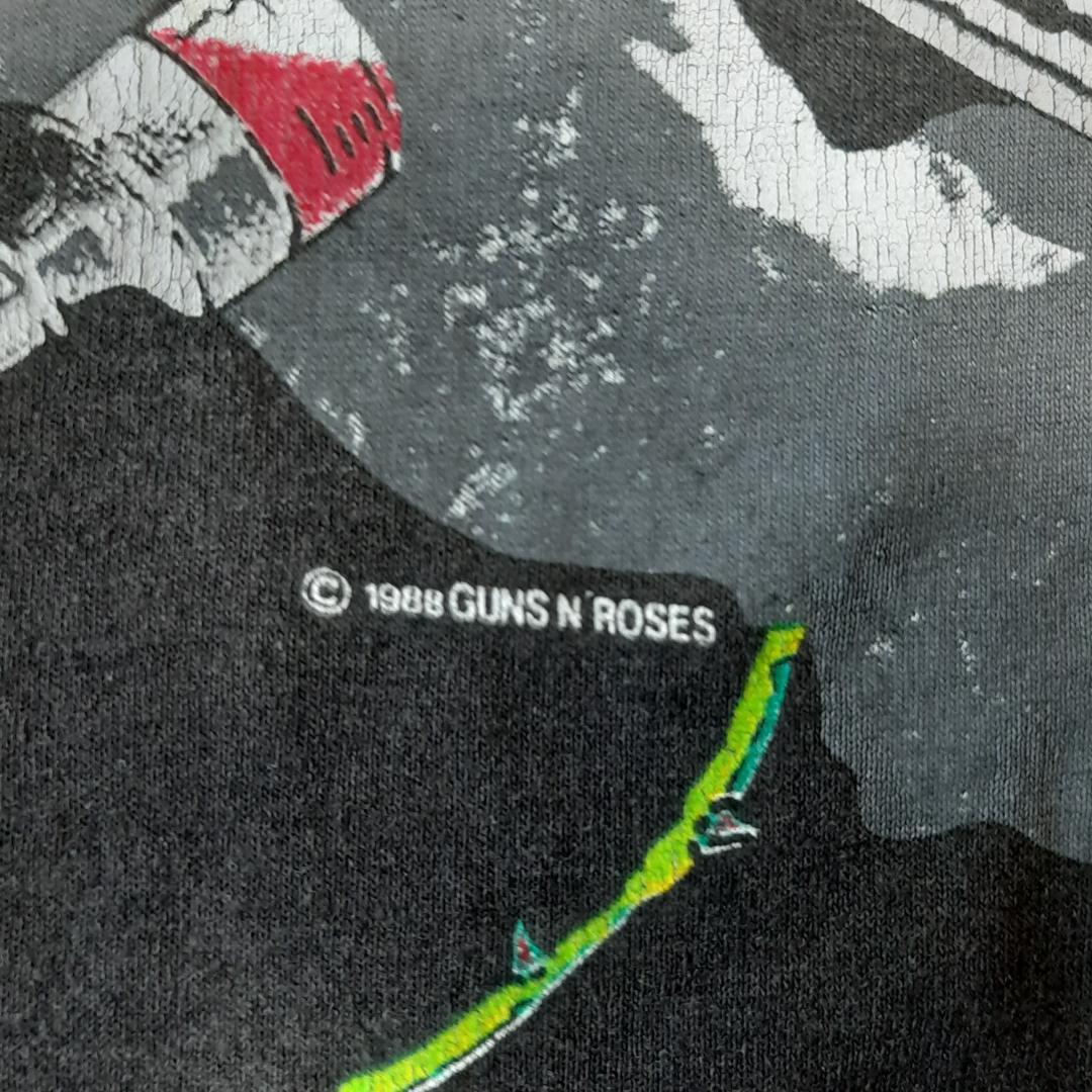 88s GUNS'N ROSES ガンズアンドローゼズ Tシャツ 古着