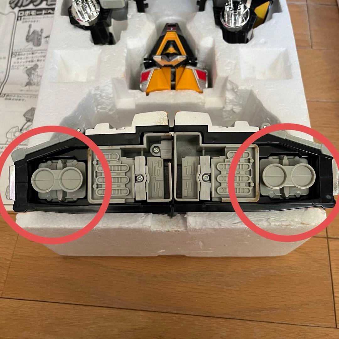 電磁戦隊メガレンジャー　マルチ合体DXデルタメガ　電磁合体DXギャラクシーメガ