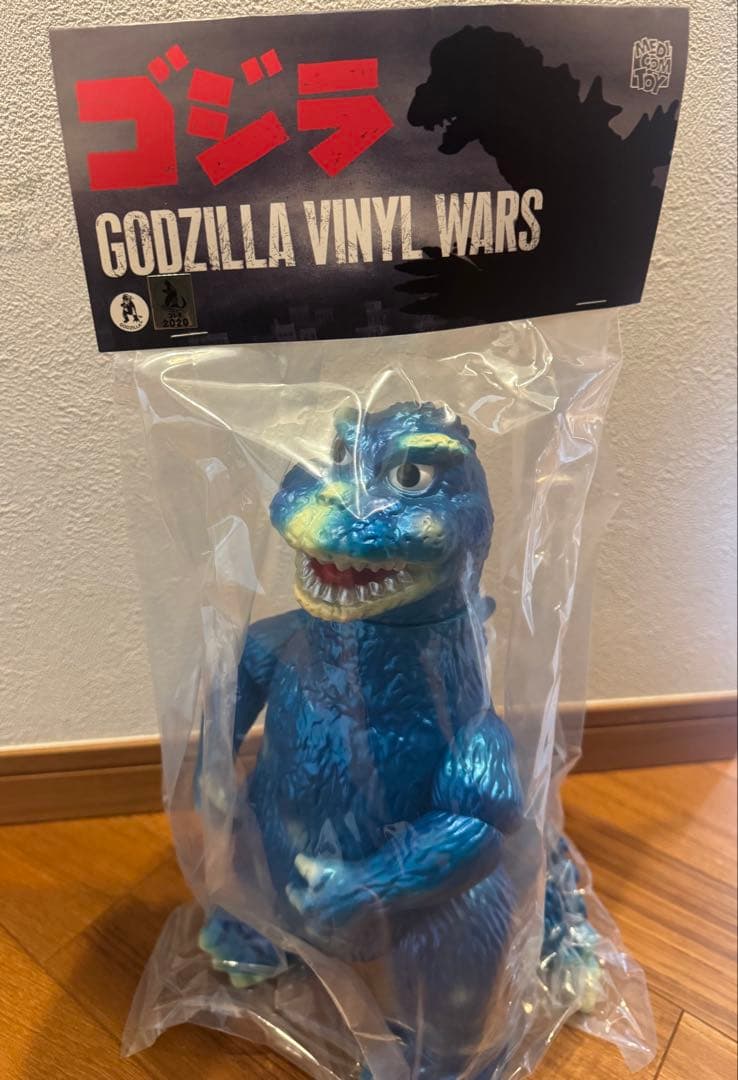 当選MEDICOMTOY GOZILLAソフビライフ ジャイアントプリティゴジラ