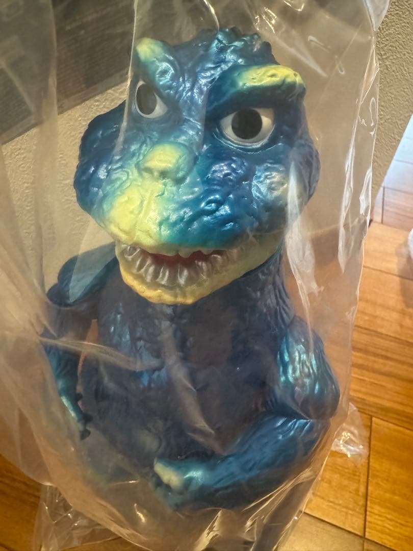 当選MEDICOMTOY GOZILLAソフビライフ ジャイアントプリティゴジラ