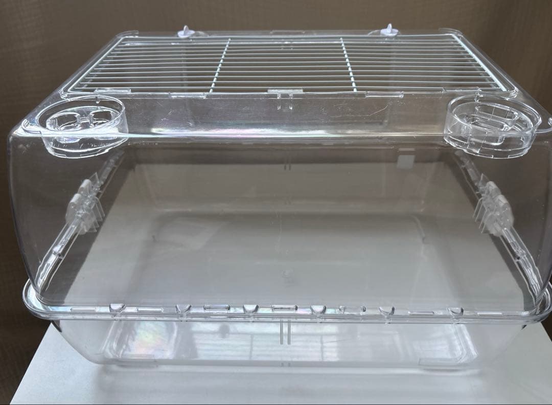 Roomy ルーミィ グランスペース、他付属品など　小動物用透明ケージセット