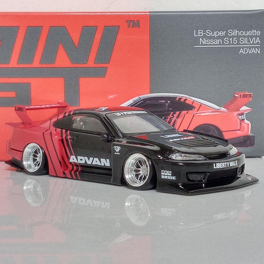 MINI GT S15シルビア ADVAN 改