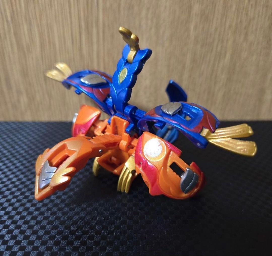 爆丸　轟ガリュウ 瞬ホルス 羅ビヨンド 3体セット 爆テク36㎜