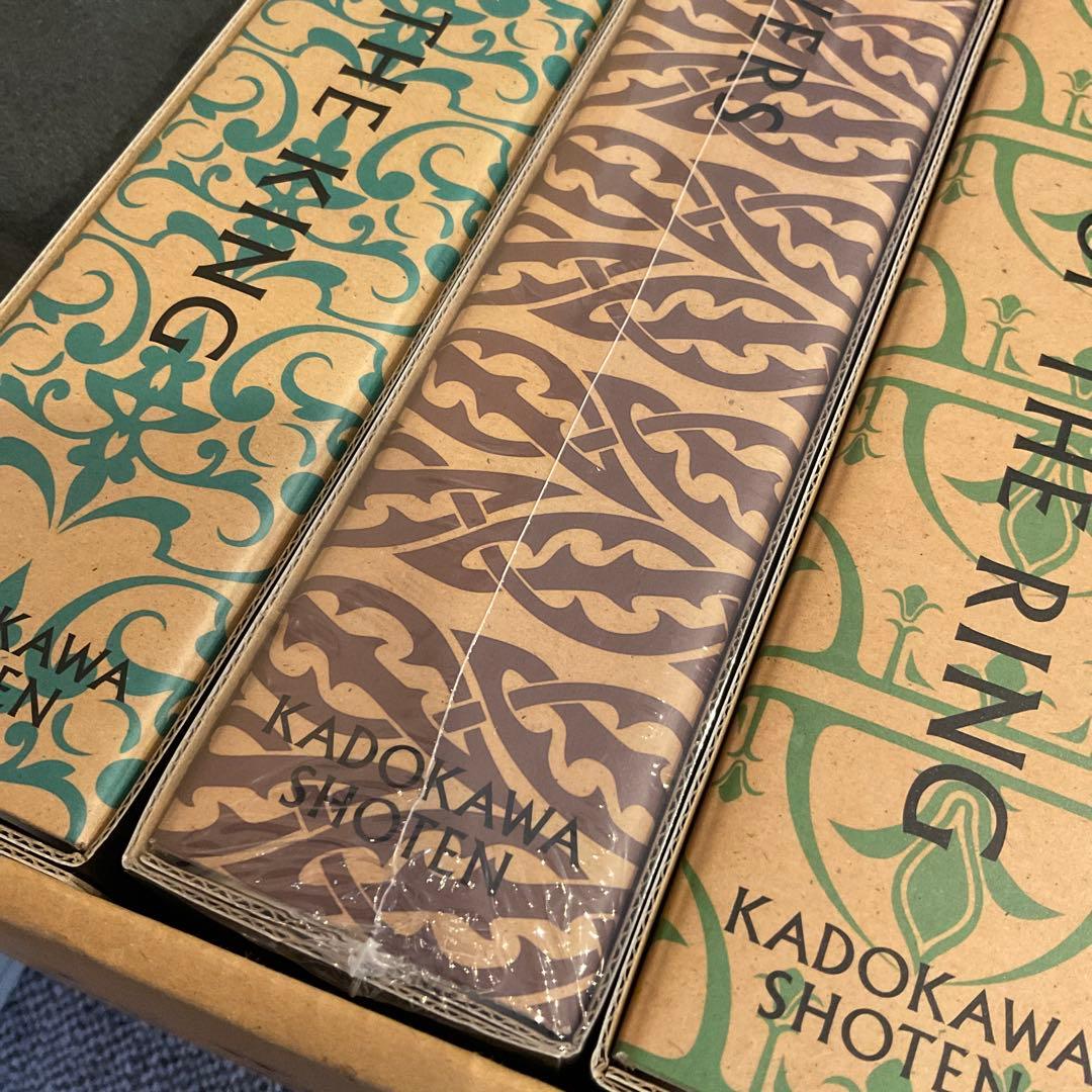 ロードオブザリング　ポスターBOX 3箱セット　初回特典付き　角川書店　新品