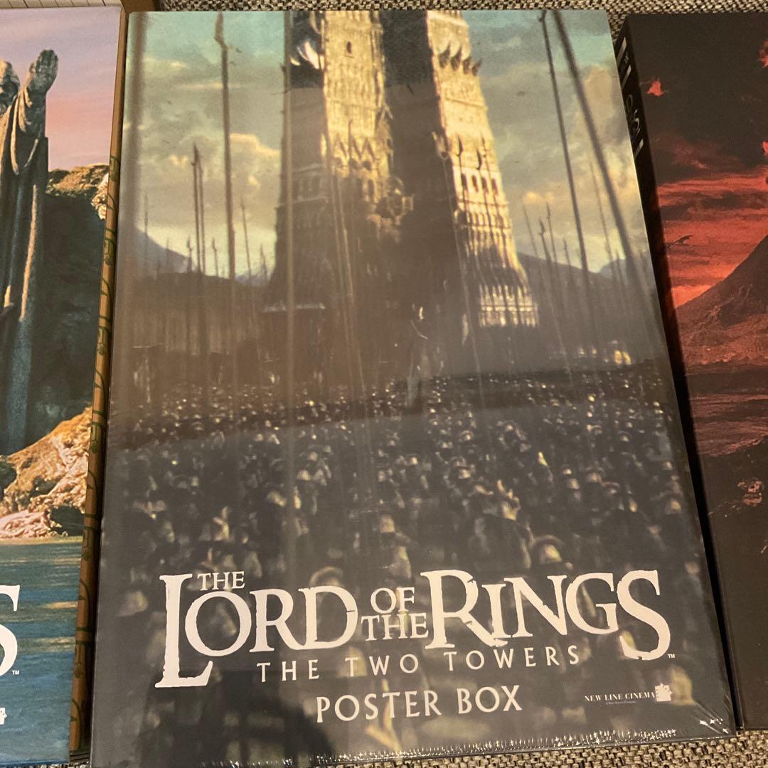 ロードオブザリング　ポスターBOX 3箱セット　初回特典付き　角川書店　新品