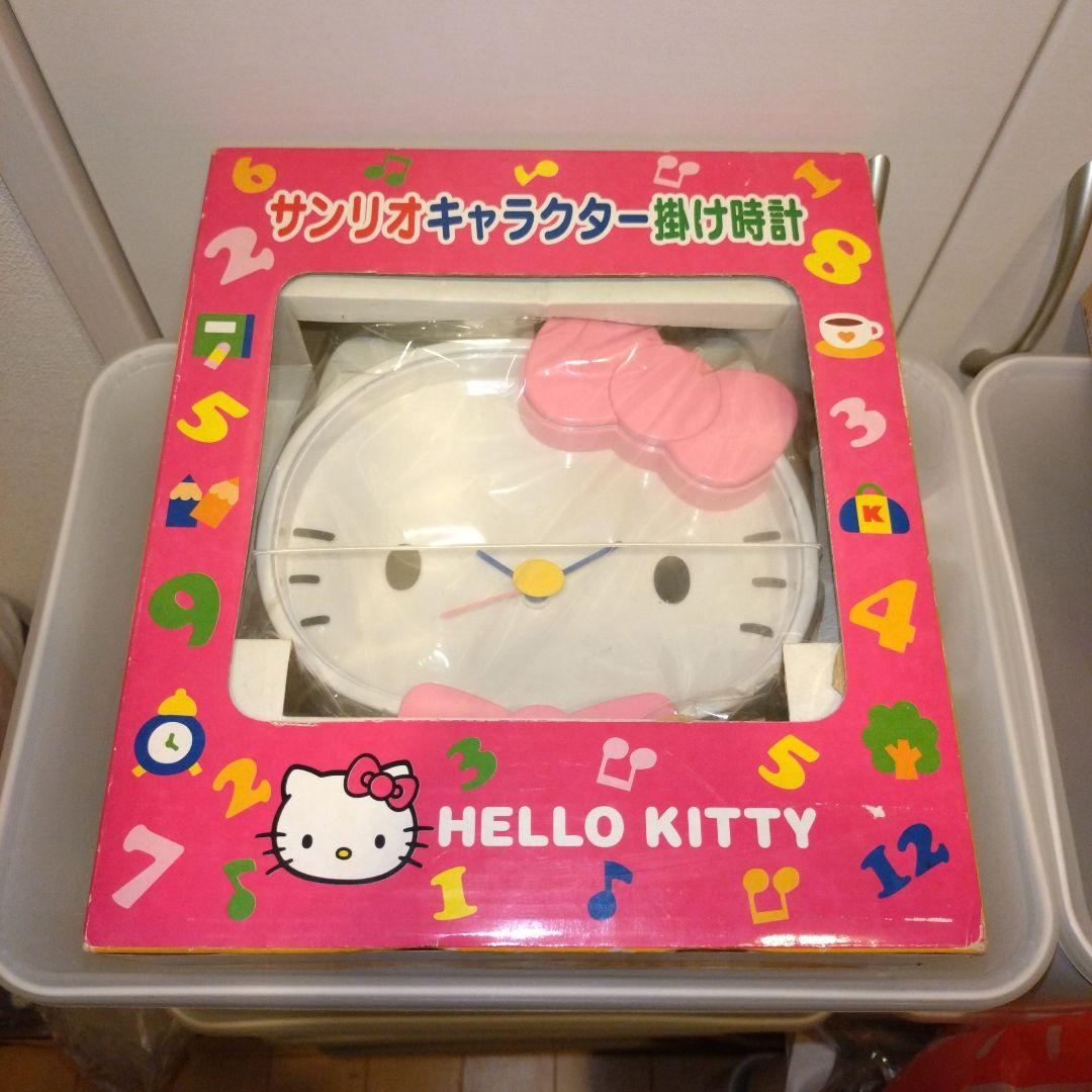 サンリオ キャラクター 掛け時計 キティちゃん