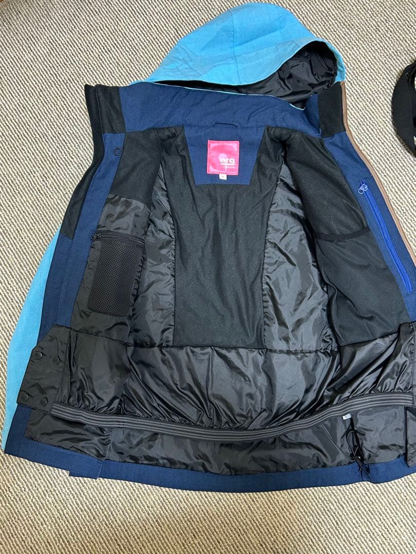 最終値下げ！レディース　スキー・スノボー　ウェアー　上下セット　Ｌ　紺色／水色