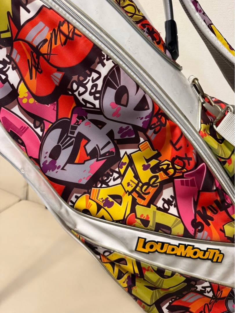 【送料込み】希少　ゴルフバッグ　ラウドマウス　スタンド式キャディバッグ
