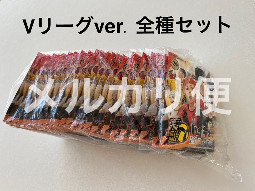 ハイキュー　Vリーグ　コレクション缶バッジ　全種セット