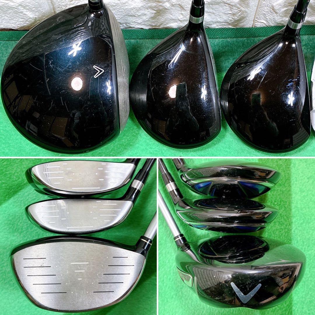 【初心者向け】Callaway　メンズゴルフクラブセット 9本