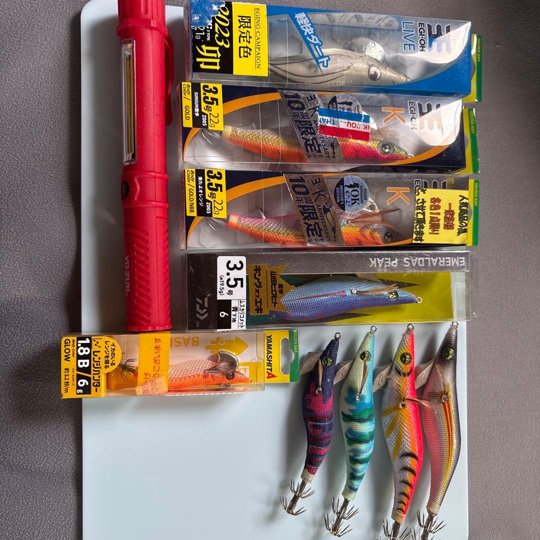 EMERALDAS X 83MLエギングロッド　ルビアスリール