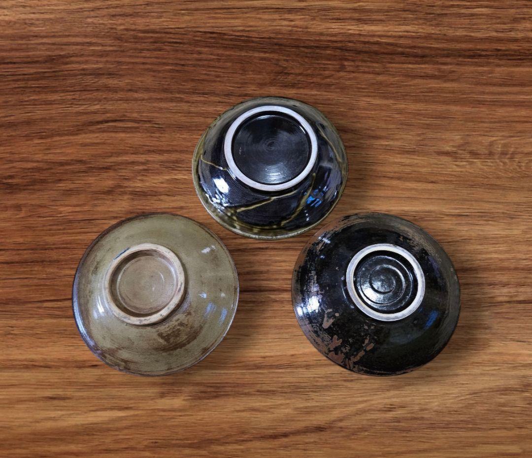 壺屋焼　やちむん　8寸皿　3点セット