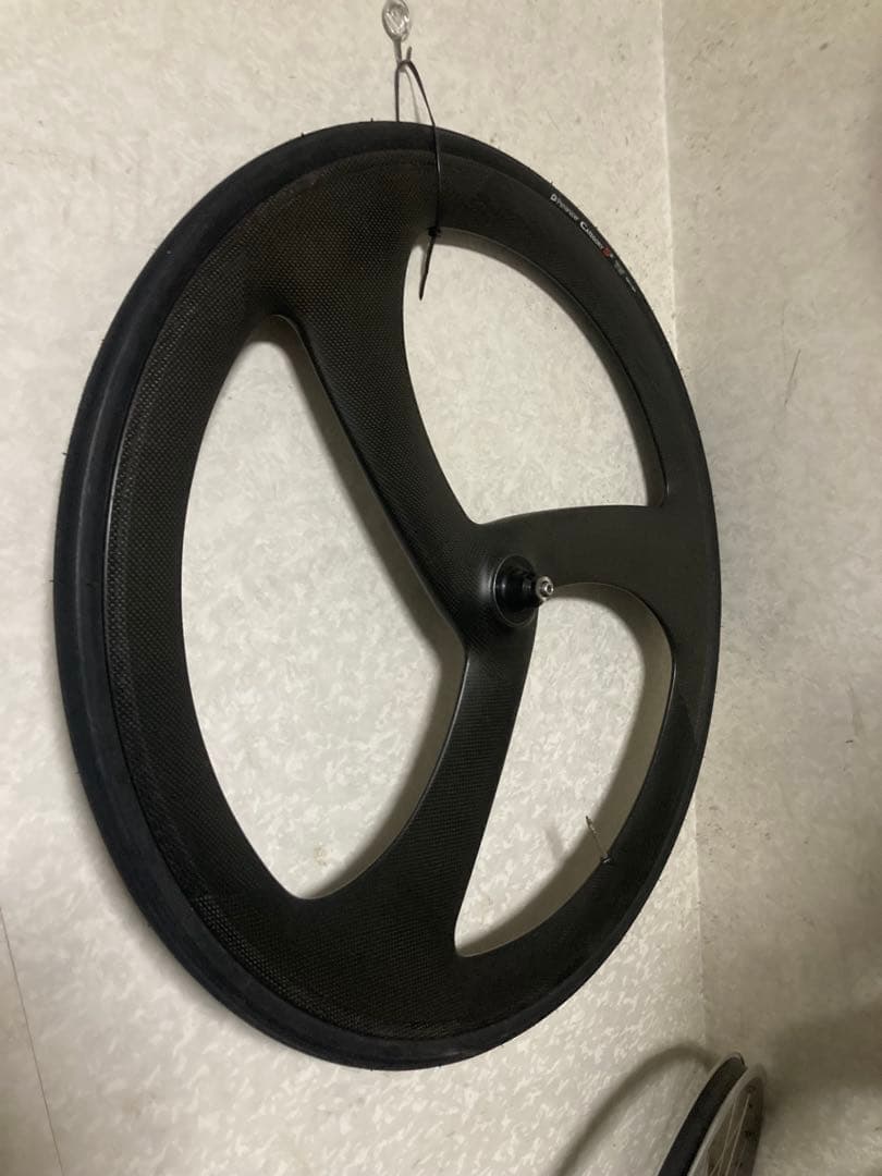 カーボンバトンホイール フロント用 ロード/ピストバイク