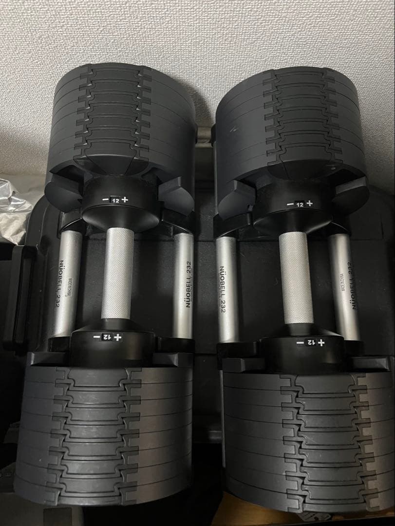 【1/2】FLEXBELL NUOBELL 可変式ダンベル 2kg刻み 32kg