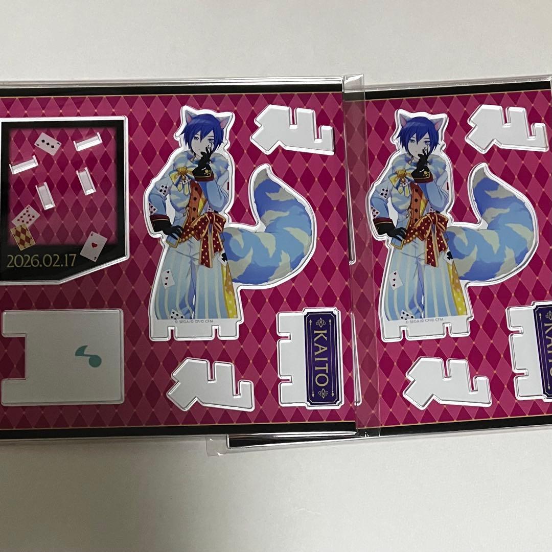 プロセカ　はぴこれ　KAITO 缶バッジ　アクリルスタンド