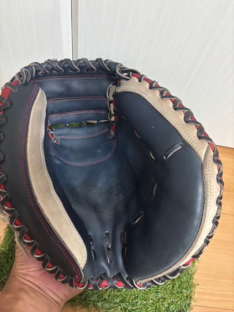 炭谷モデル　ミズノ　ダイバーシティブルー　グローバルエリート　キャッチャーミット