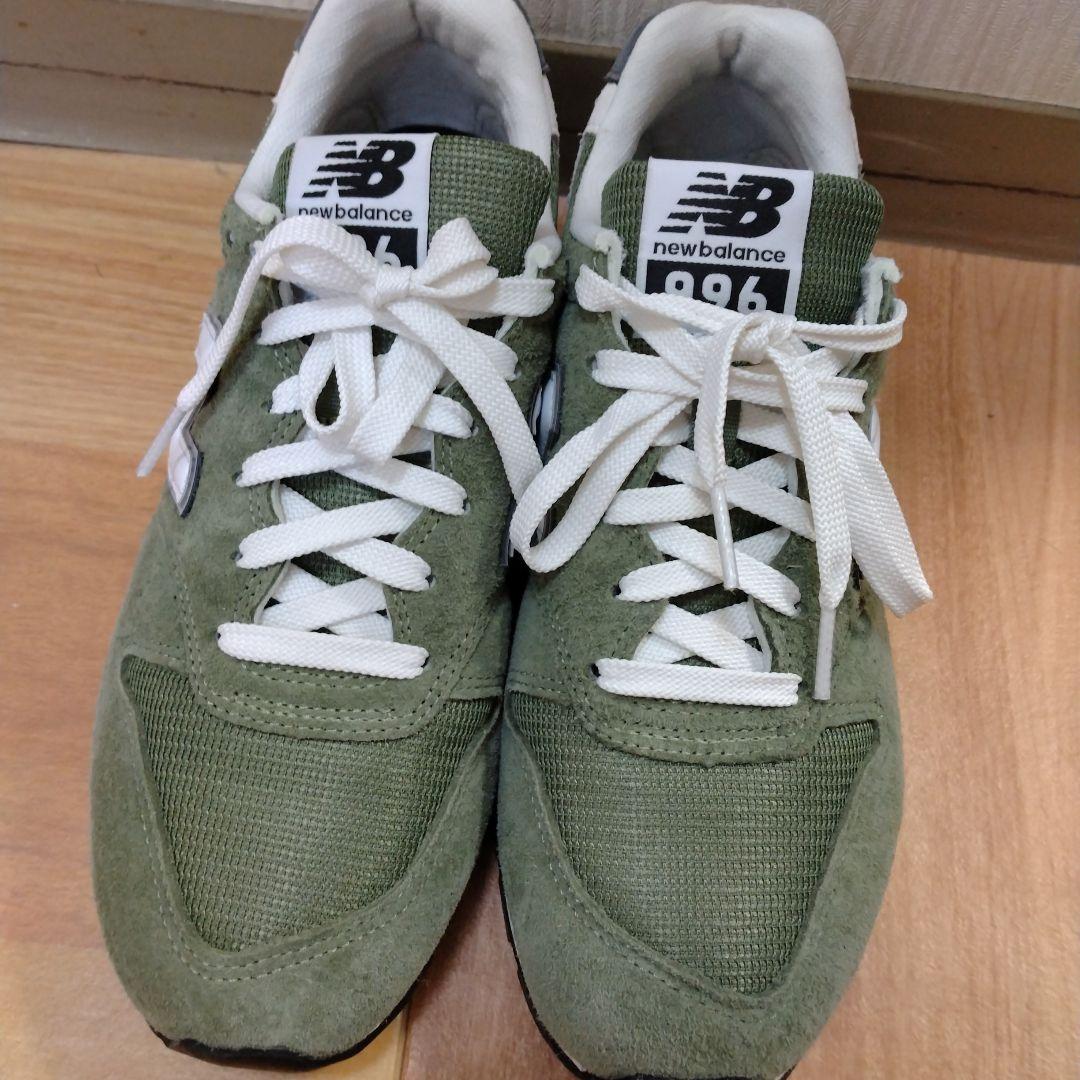 New Balance 996 オリーブ色 シューズ