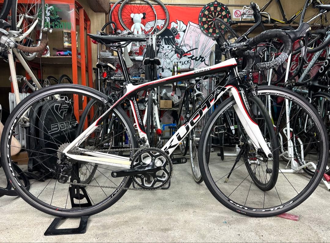 KUOTA KOBALTフルカーボン基本分解発送送料無料！消耗品交換済み！