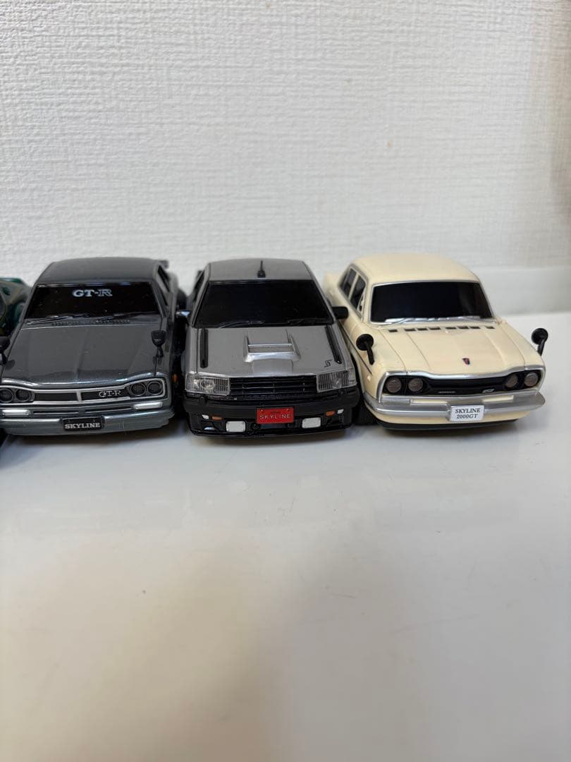 ミニカー スカイライン プルバックカー 9台セット