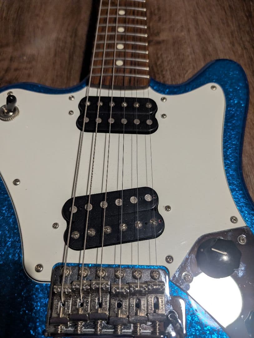 ギター Fender MiJ Ltd Super-Sonic Blue Sparkle