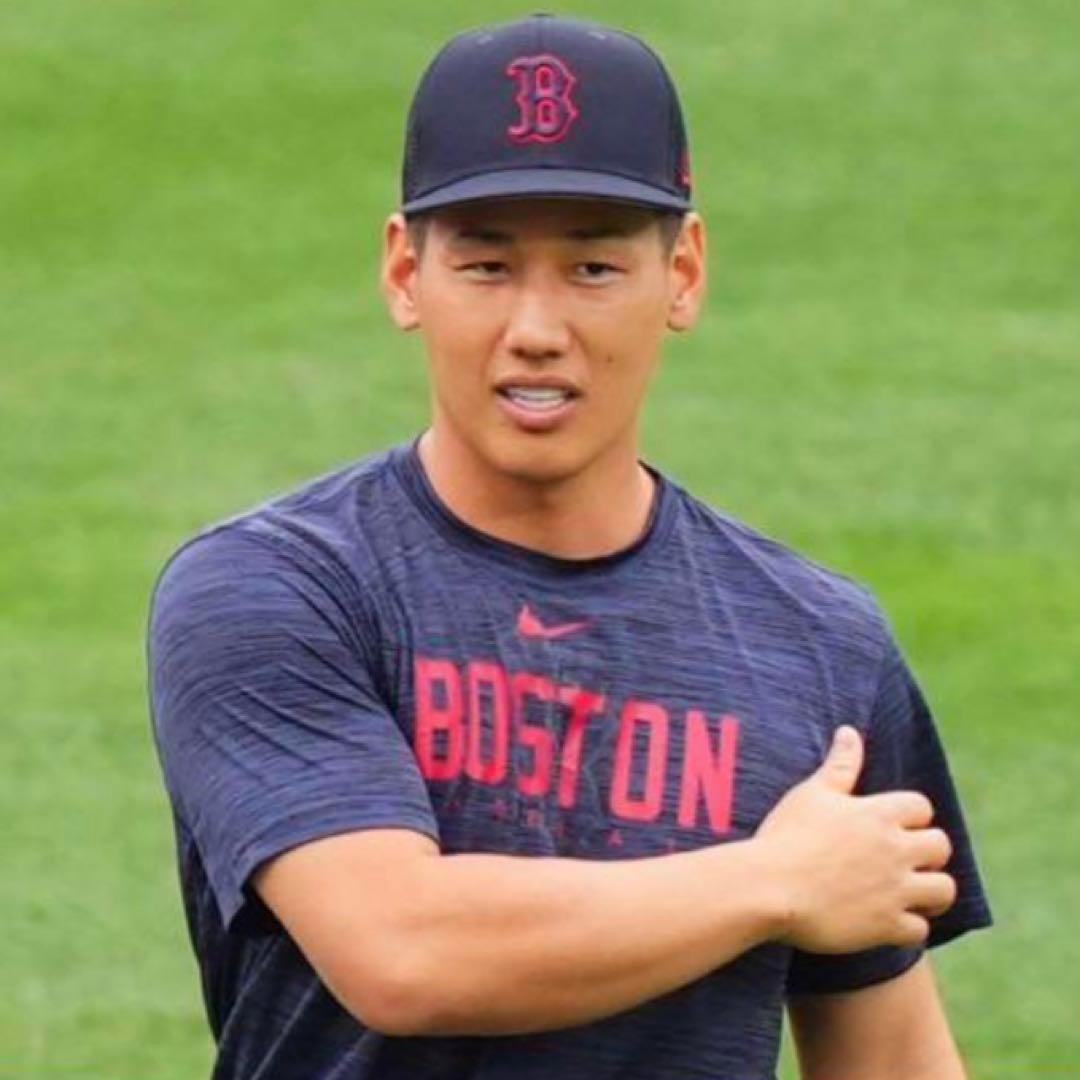 М★ナイキ　ボストンレッドソックス　選手着用オーセンティックTシャツ