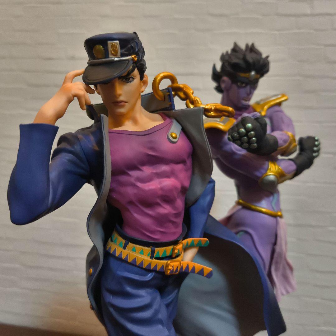 ジョジョ 一番くじ ラストワン 空条承太郎　スタープラチナ フィギュア