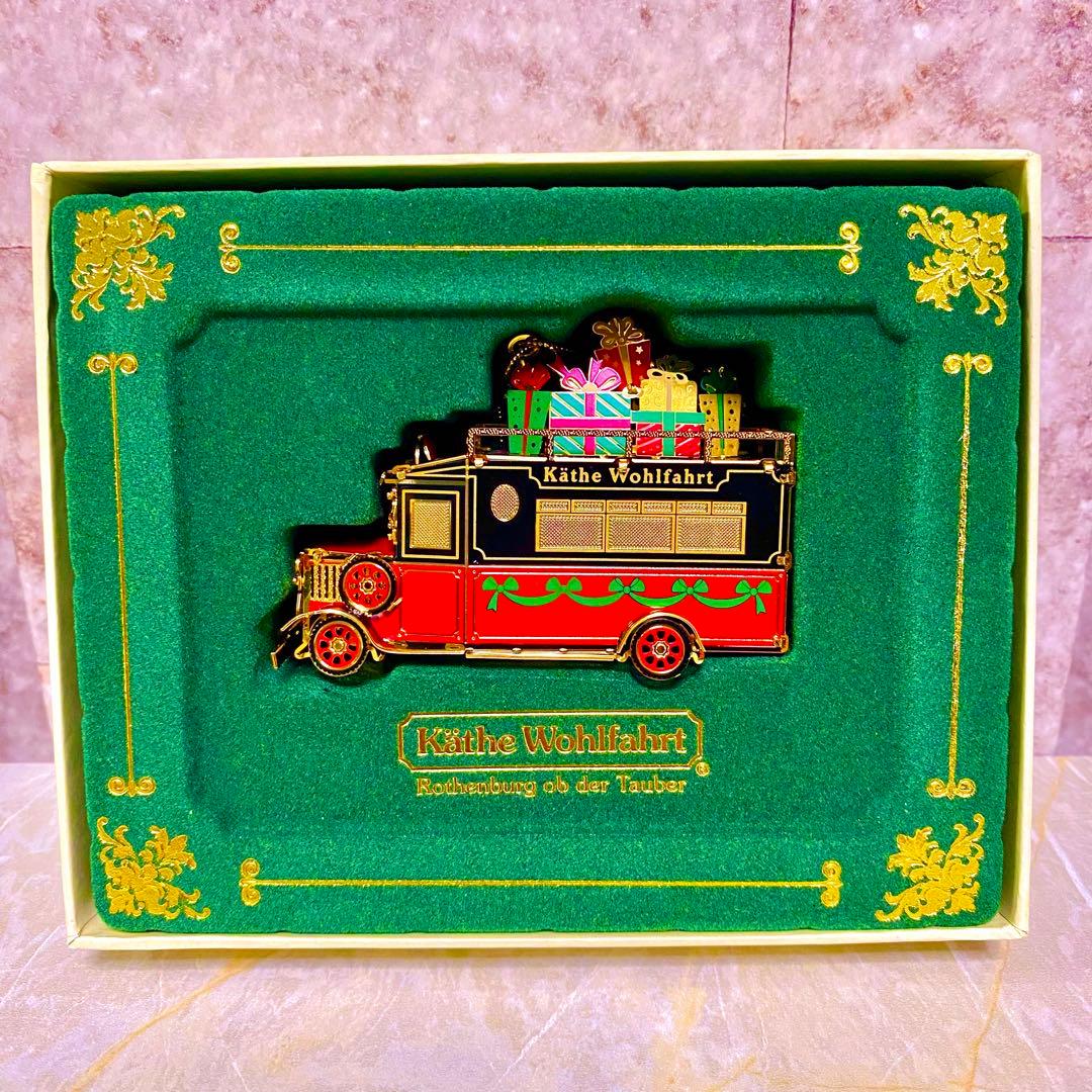 Käthe Wohlfahrt ドイツ購入 クリスマスバス オーナメント ツリー