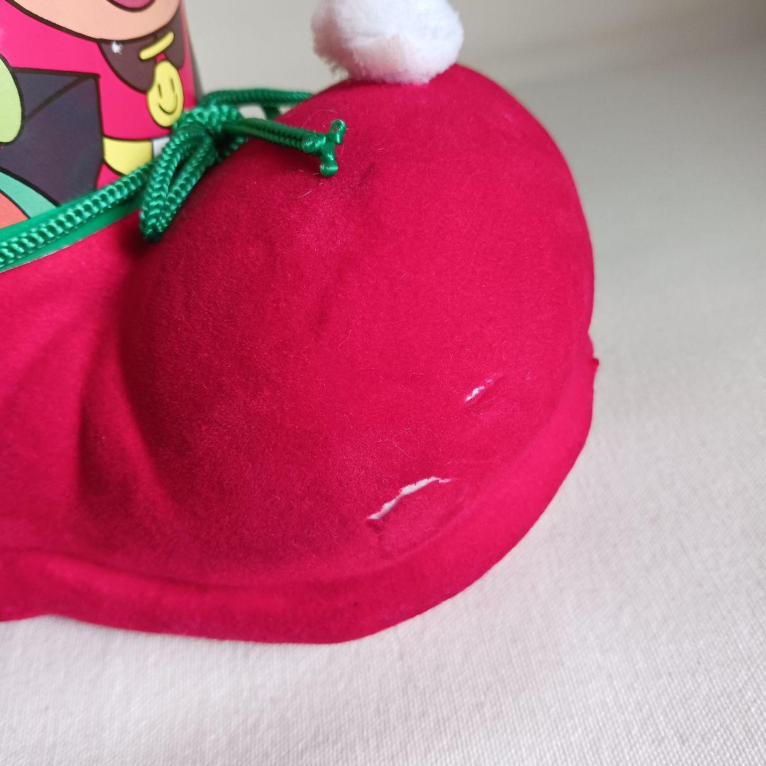 商*い様 不二家　アンパンマン　クリスマス ブーツ　壁掛け袋付き　レトロ