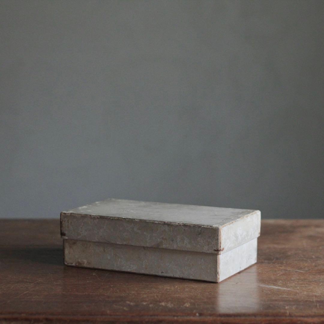 古い 紙箱 古道具 アンティーク オブジェ