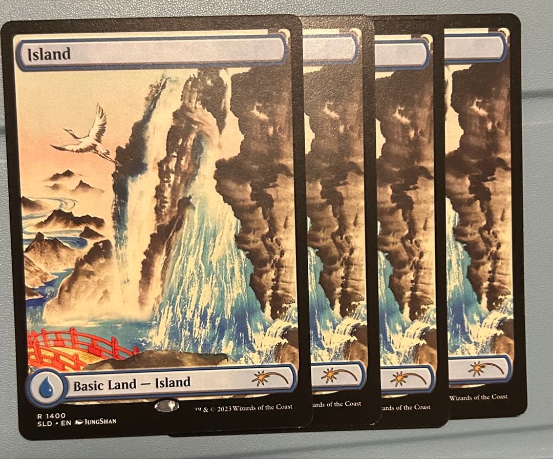 【SLD】島　沼　平地　山　各4枚セット secret lair