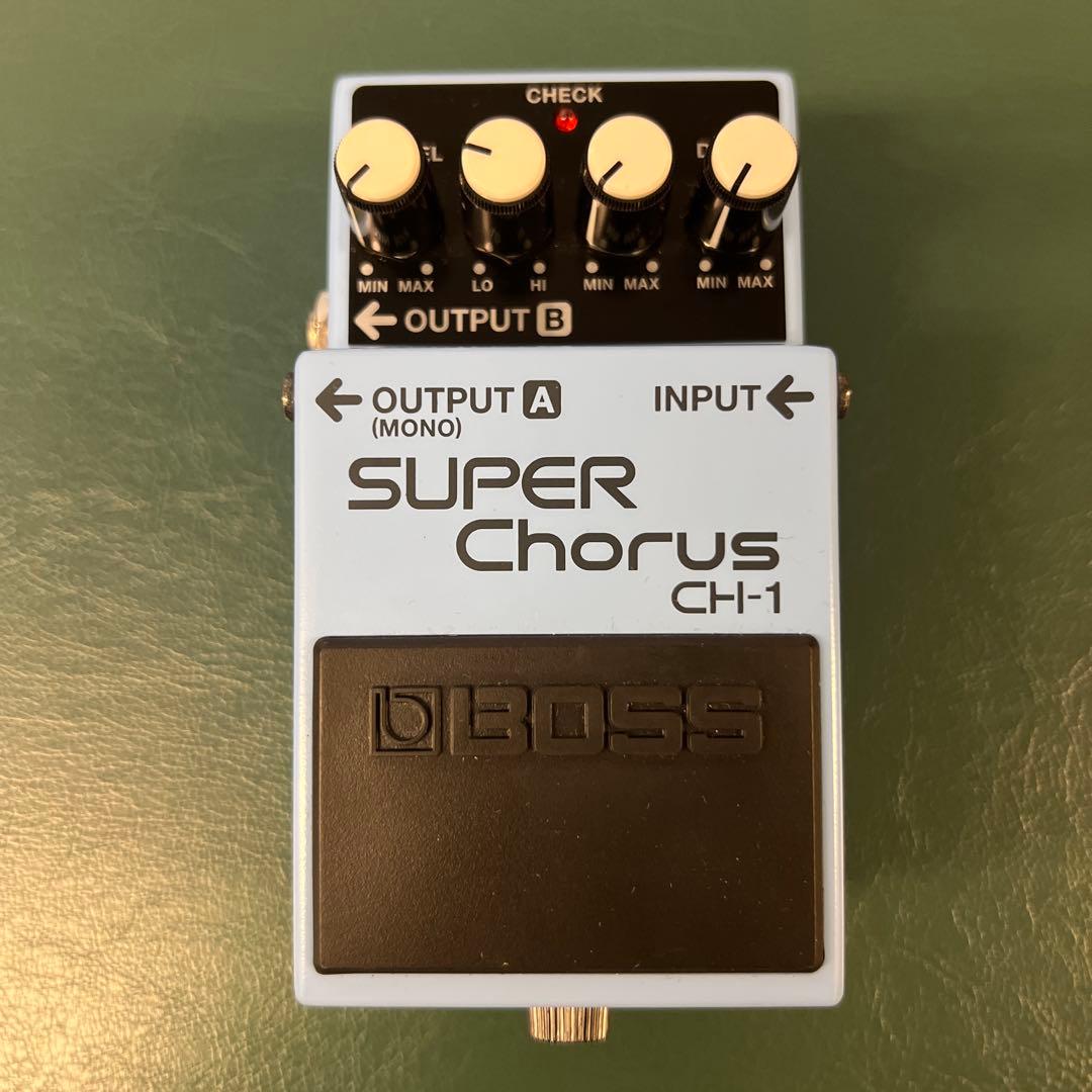 BOSS CH-1 SUPER Chorus 半年前購入美品、元箱・保証書付き