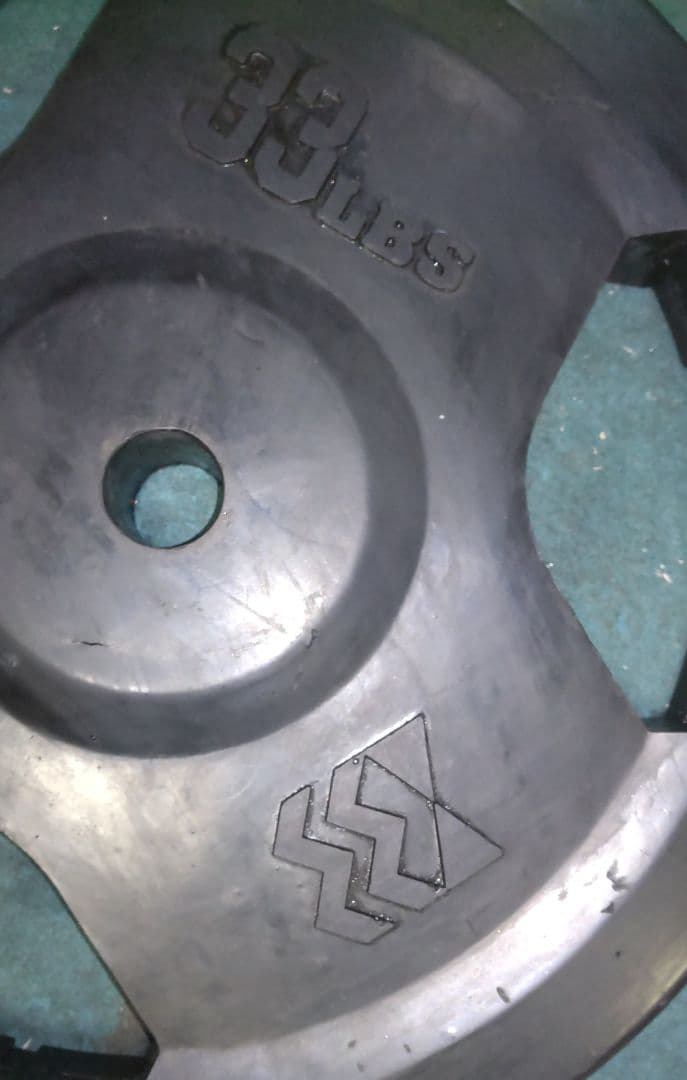 BODYMAKER 15kgプレート2枚 28mm 用