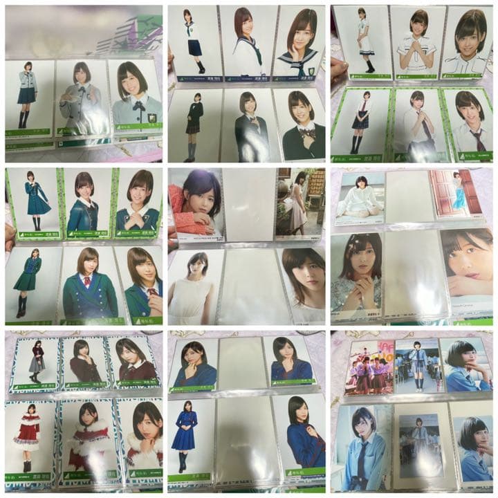 渡邉理佐 生写真 144枚+トレカ等