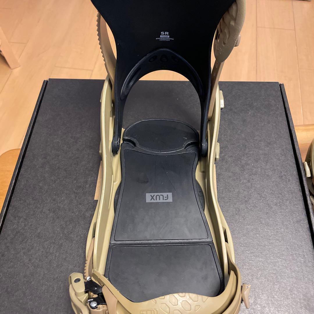 FLUX SR 24-25 スノーボードビンディング ベージュ　M