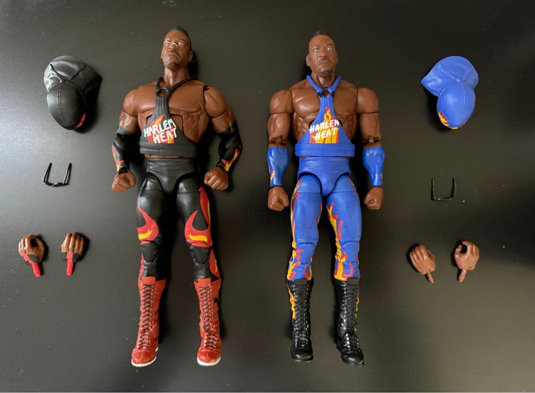 WWE Elite Booker T Regular + Chase 2個セット