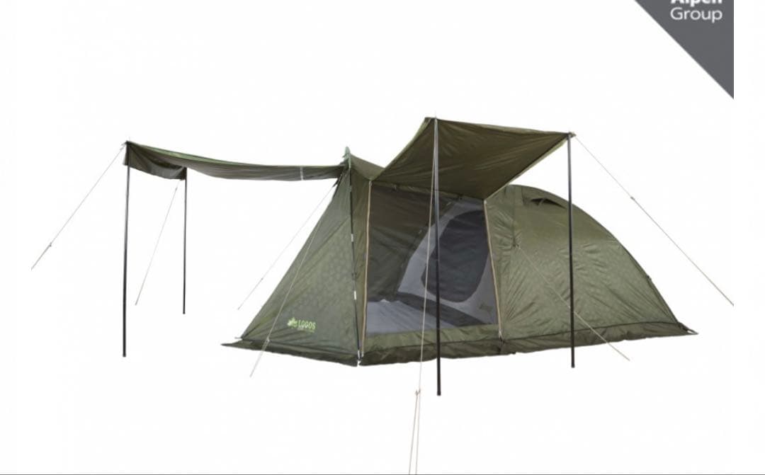 【新品未使用】LOGOS ルーミーリビングドームLテントセット】